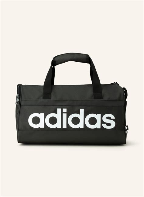 sporttasche linear performance adidas 45l weiß schwarz adidas|Adidas Linear Essentials Duffel XS .